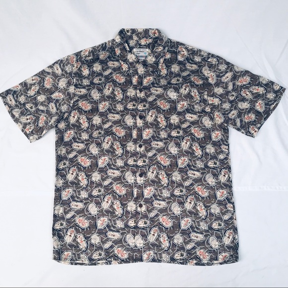 Reyn Spooner Hawaiian Shirt VTG Made In the USA - Picture 2 of 5